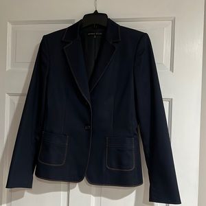 Antonio Melani suit. Navy Jean-ish look. Size 8